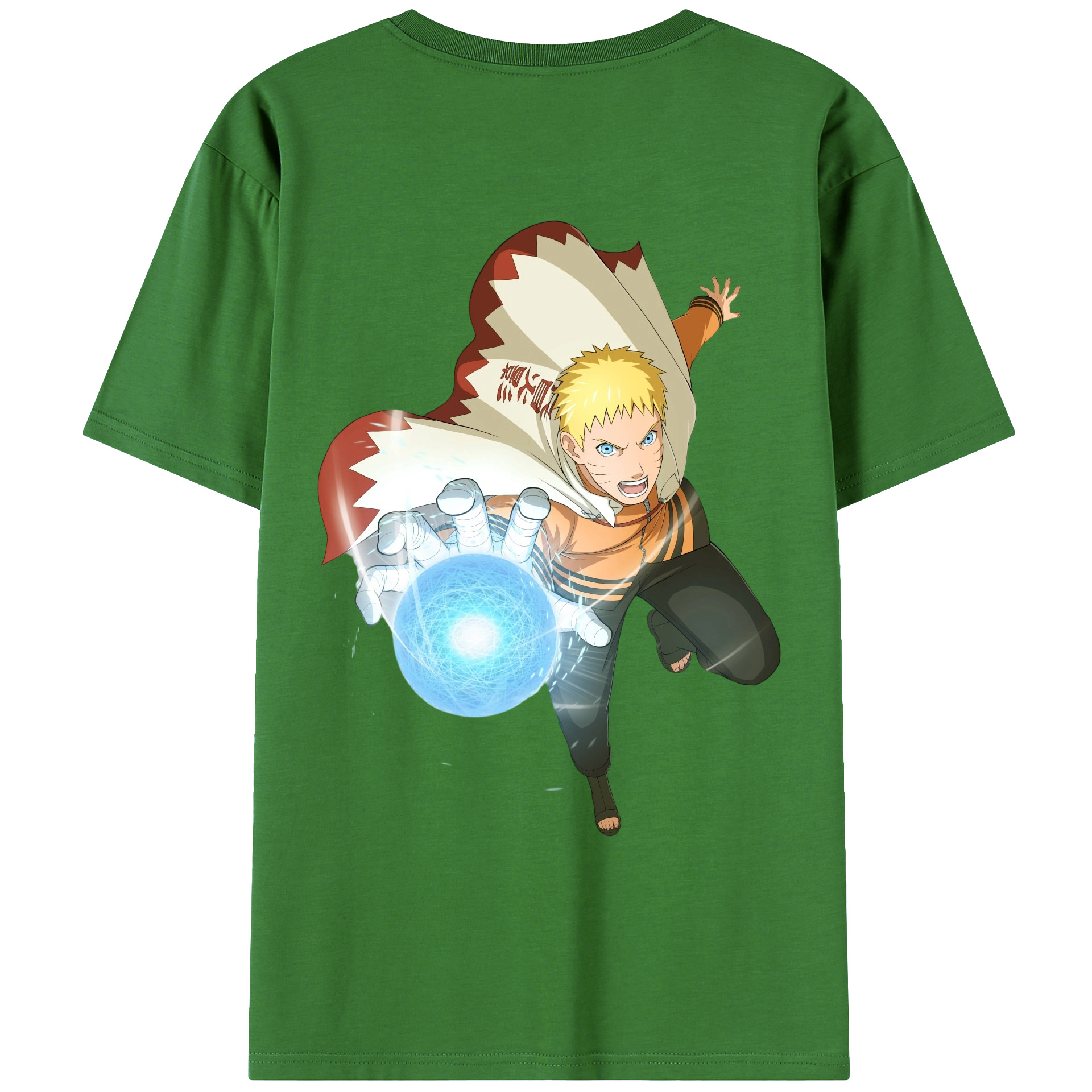（画像用） NARUTO -ナルト- うずまき ナルト Uzumaki Naruto レディース半袖Tシャツ(バックプリント)